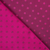 Forro Rayón Lunares Fucsia Oscuro - Ribes y Casals