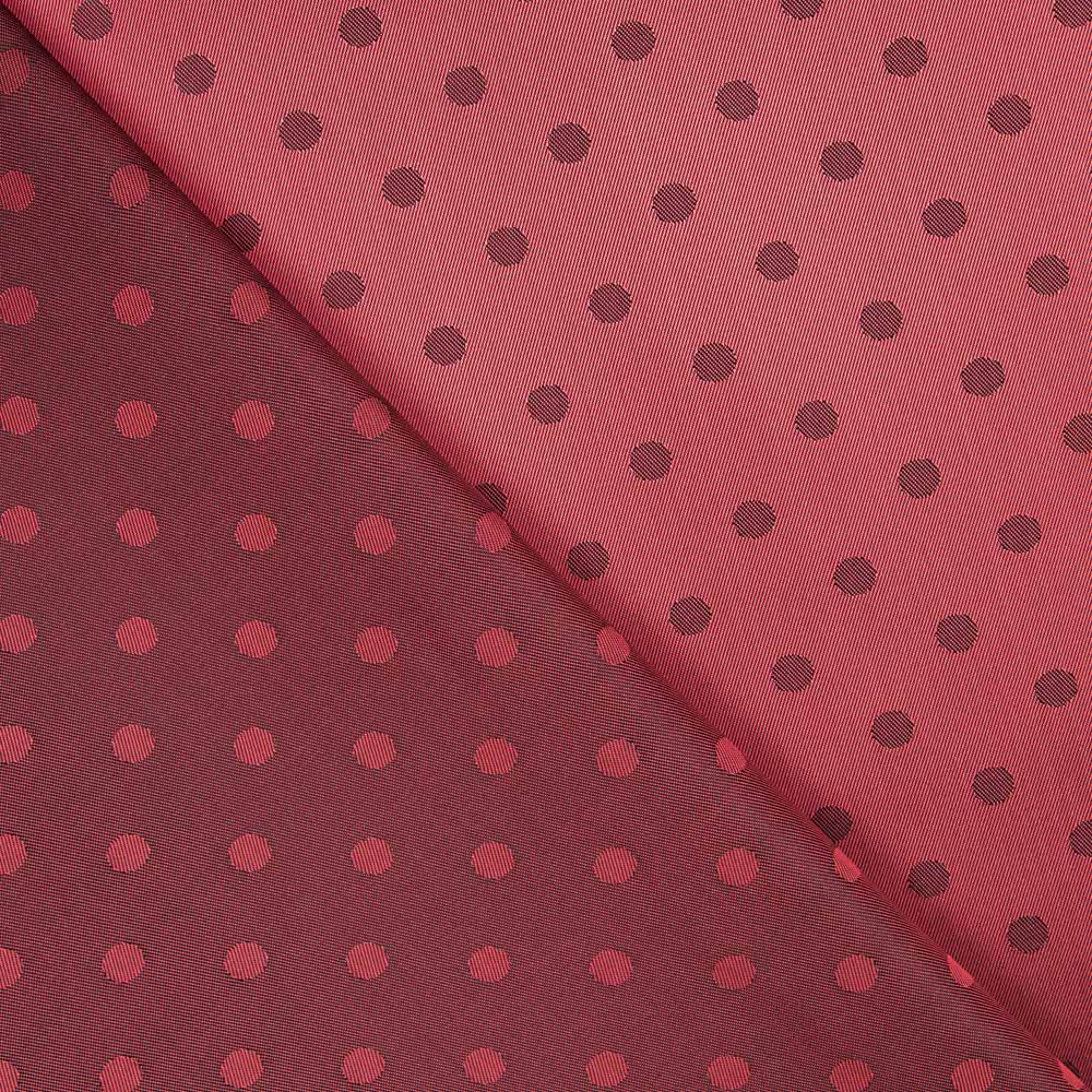 Forro Rayón Lunares Granate - Ribes y Casals