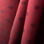 Forro Rayón Lunares Granate - Ribes y Casals