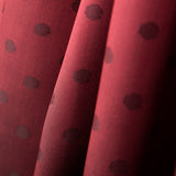 Forro Rayón Lunares Granate - Ribes y Casals
