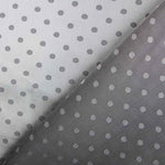 Forro Rayón Lunares Gris - Ribes y Casals