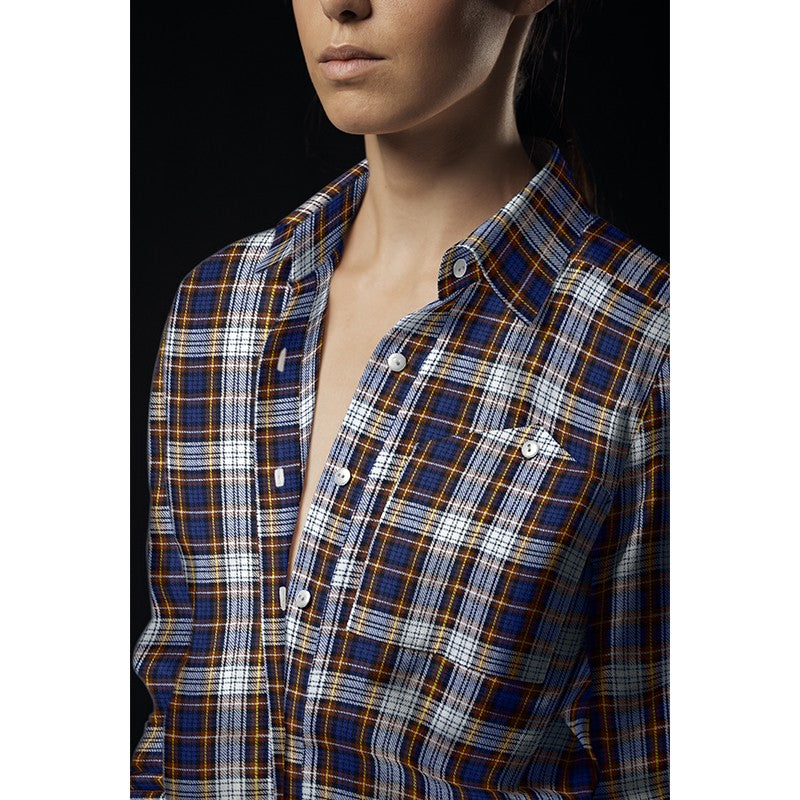 Franela Cuadro Escocés Marrón - Ribes y Casals