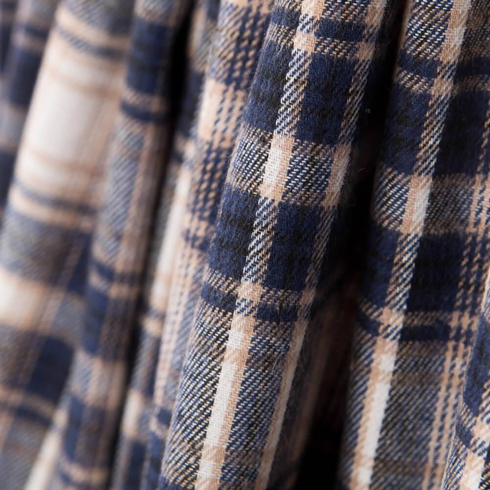 Franela Cuadros Leñador Azul - Ribes y Casals