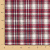 Franela Cuadros Leñador Granate - Ribes y Casals