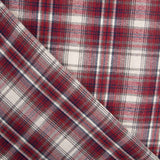 Franela Cuadros Leñador Granate - Ribes y Casals