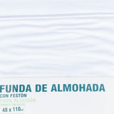 Funda Almohada Algodón Festón 48x110cm - Ribes y Casals