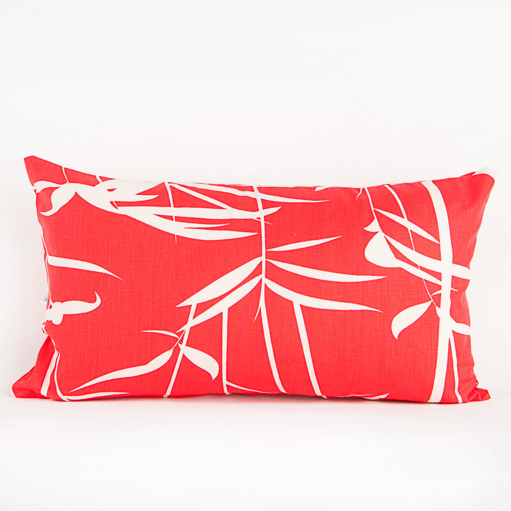 Funda de Cojín Junco Rojo 30x50cm - Ribes y Casals