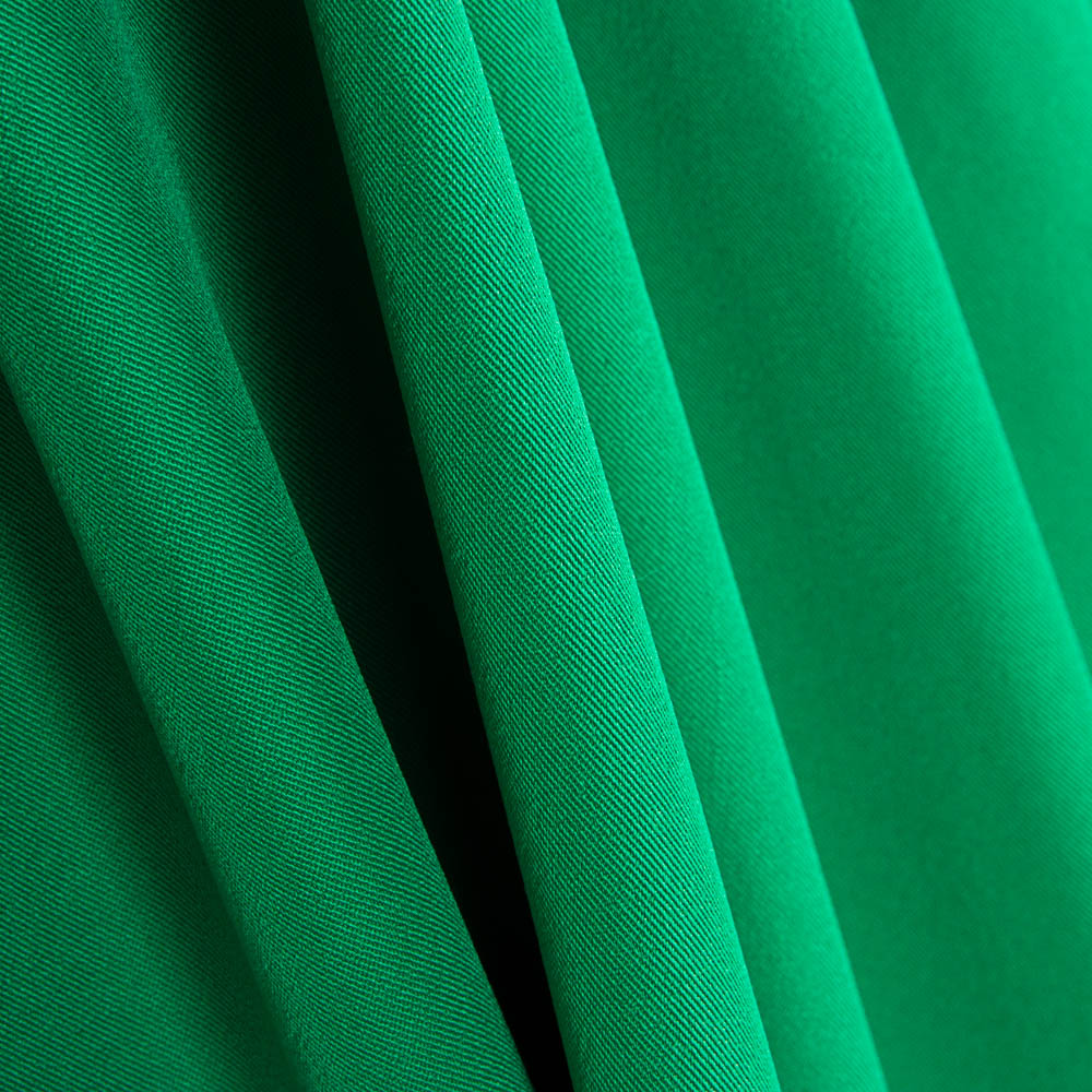 Gabardina Elástica Liso Verde Jade - Ribes y Casals
