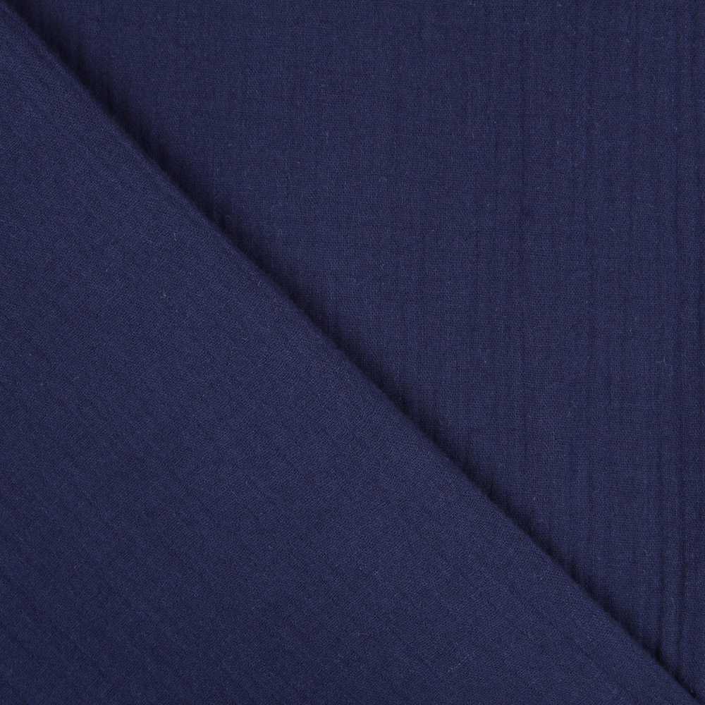 Gasa Bambula Algodón Navy - Ribes y Casals