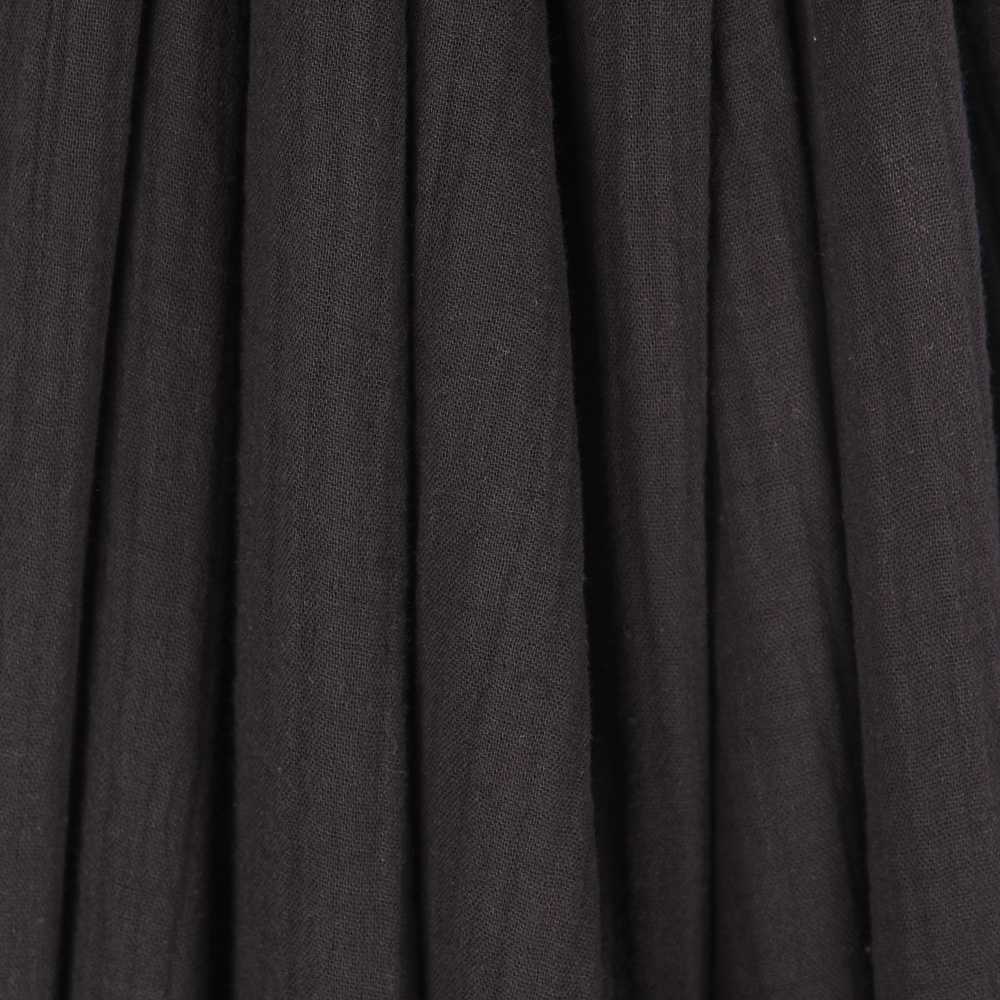 Bambula Algodón 135 cm Negra - Ribes y Casals