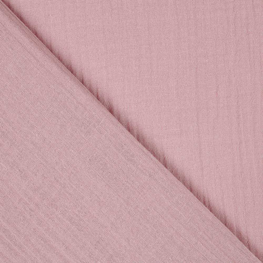 Gasa Bambula Algodón Rosa - Ribes y Casals