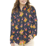 Gasa Bambula Bouquet Negra - Ribes y Casals