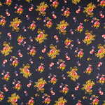 Gasa Bambula Bouquet Negra - Ribes y Casals