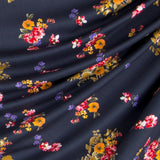 Gasa Bambula Bouquet Negra - Ribes y Casals