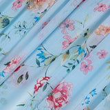 Gasa Bambula Garden Azul - Ribes y Casals