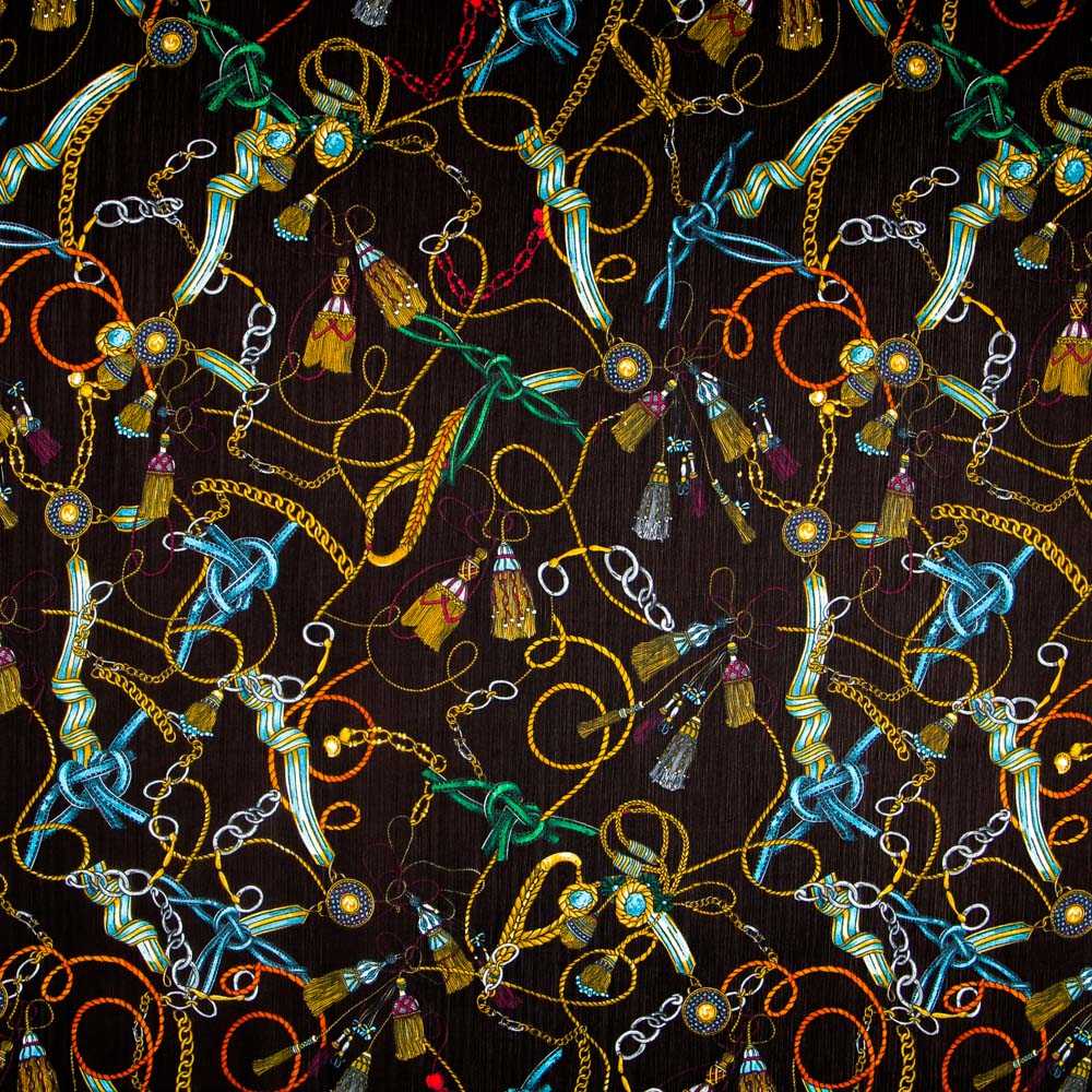 Gasa Bambula Hermes Marrón - Ribes y Casals