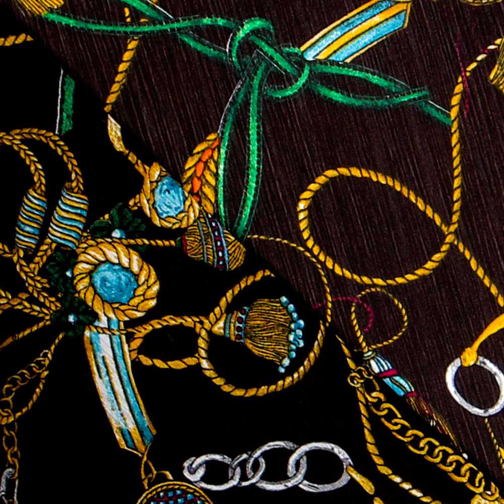 Gasa Bambula Hermes Marrón - Ribes y Casals