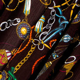 Gasa Bambula Hermes Marrón - Ribes y Casals