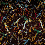 Gasa Bambula Hermes Marrón - Ribes y Casals