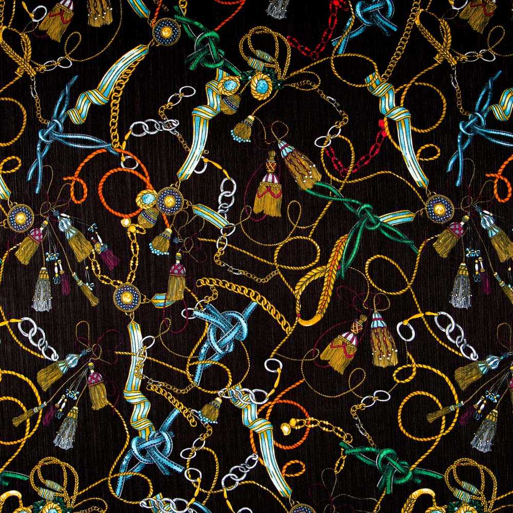 Gasa Bambula Hermes Marrón - Ribes y Casals