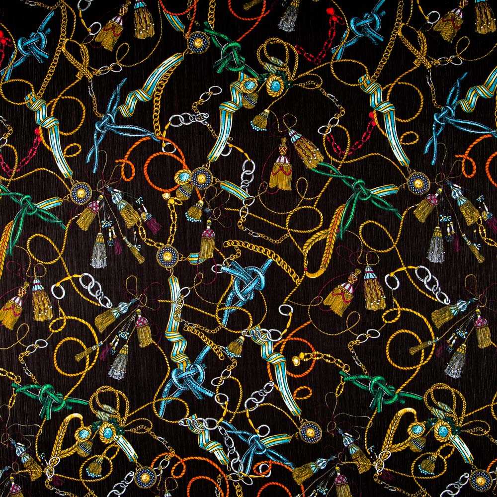 Gasa Bambula Hermes Marrón - Ribes y Casals