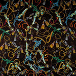 Gasa Bambula Hermes Marrón - Ribes y Casals