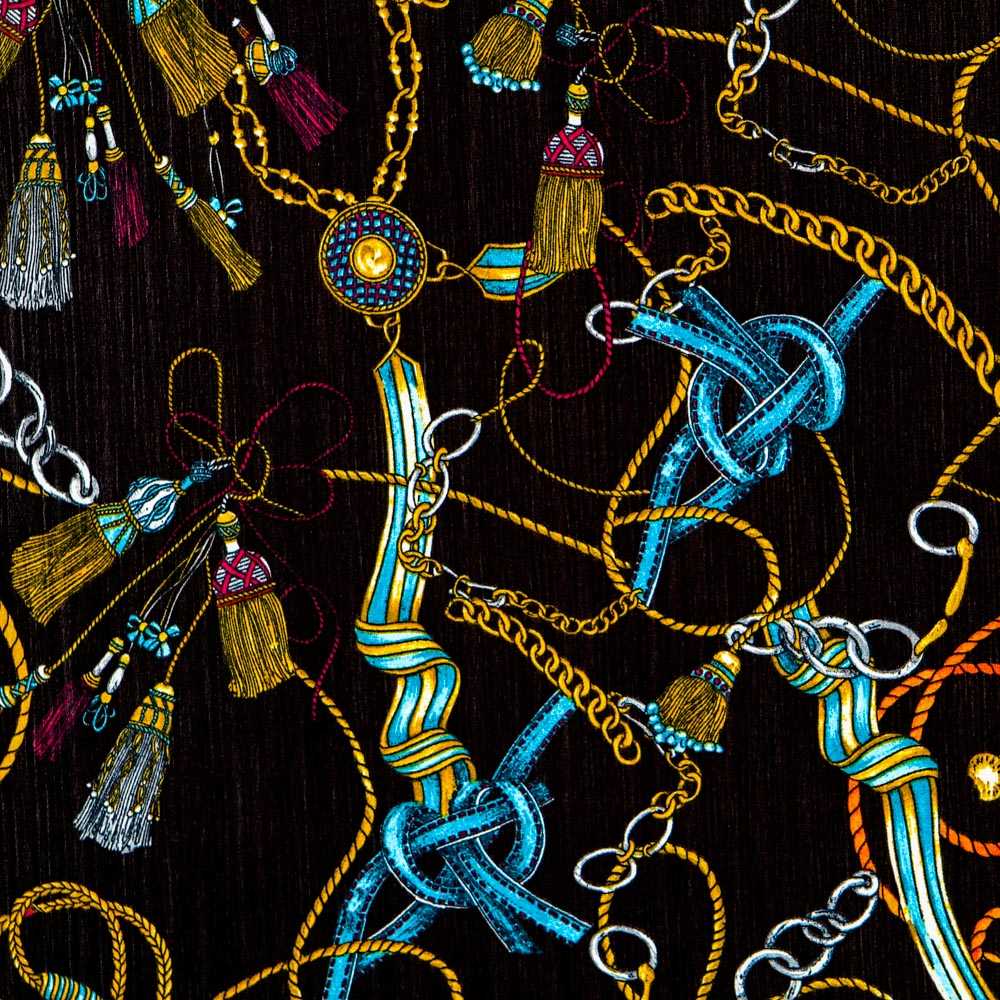 Gasa Bambula Hermes Marrón - Ribes y Casals