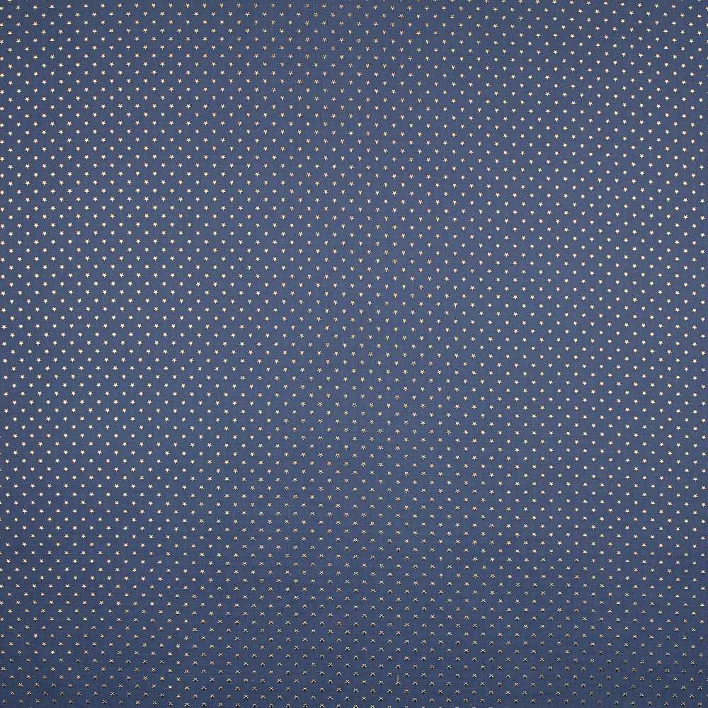 Gasa Bambula Lurex Azul - Ribes y Casals