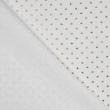 Gasa Bambula Lurex Blanca - Ribes y Casals