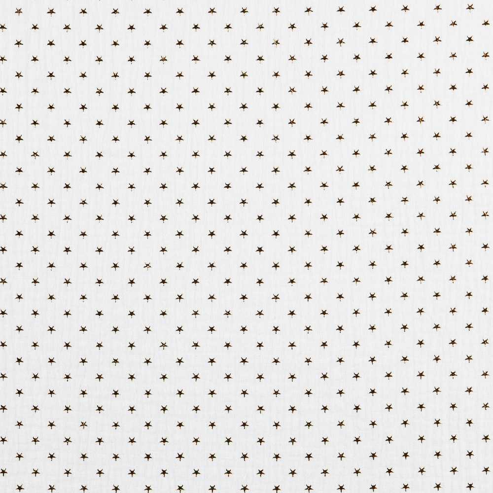 Gasa Bambula Lurex Blanca - Ribes y Casals