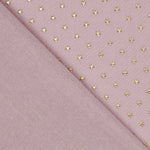 Gasa Bambula Lurex Lavanda - Ribes y Casals