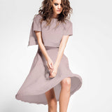 Gasa Bambula Lurex Lavanda - Ribes y Casals