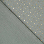 Gasa Bambula Lurex Menta - Ribes y Casals