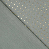 Gasa Bambula Lurex Menta - Ribes y Casals