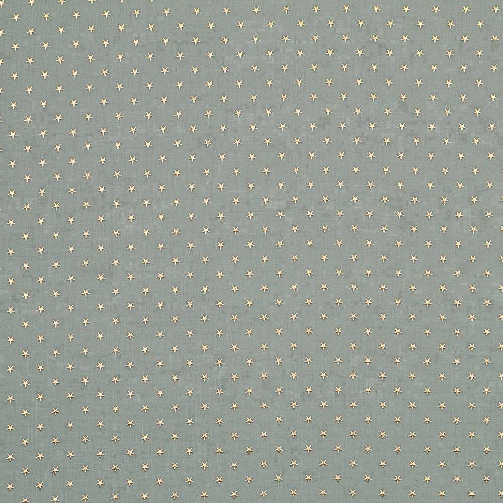 Gasa Bambula Lurex Menta - Ribes y Casals