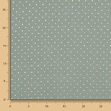 Gasa Bambula Lurex Menta - Ribes y Casals