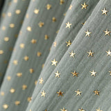 Gasa Bambula Lurex Menta - Ribes y Casals