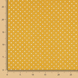 Gasa Bambula Lurex Mostaza - Ribes y Casals