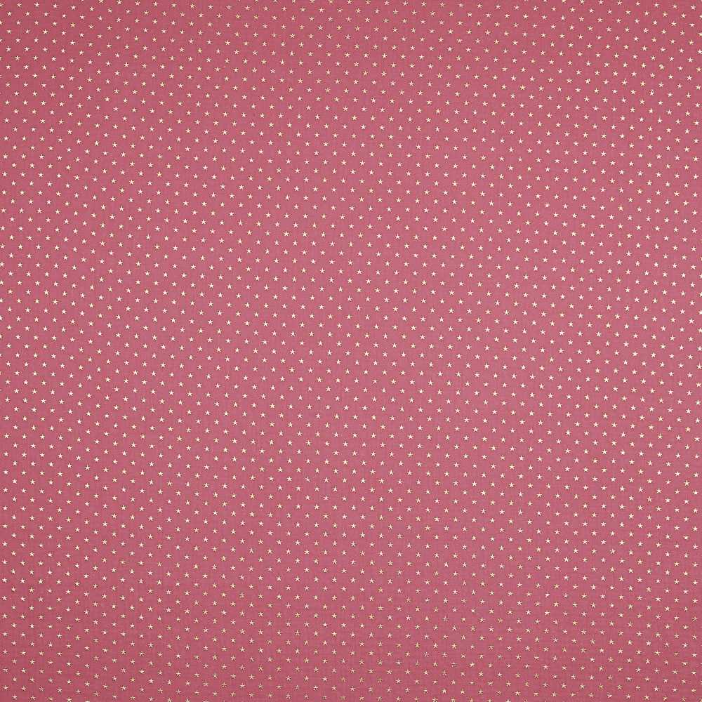 Gasa Bambula Lurex Rosa - Ribes y Casals