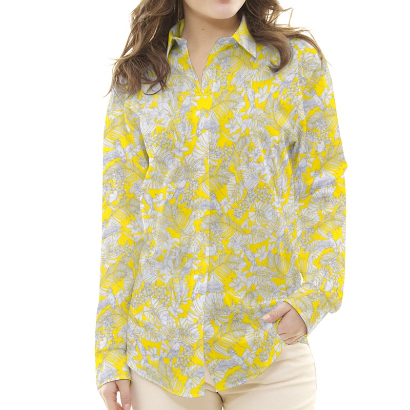 Gasa Bambula Tropical Amarillo - Ribes y Casals