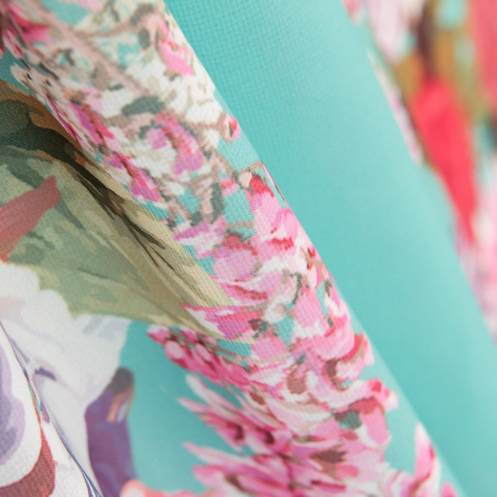 Gasa Bouquet Agua Oscuro - Ribes y Casals