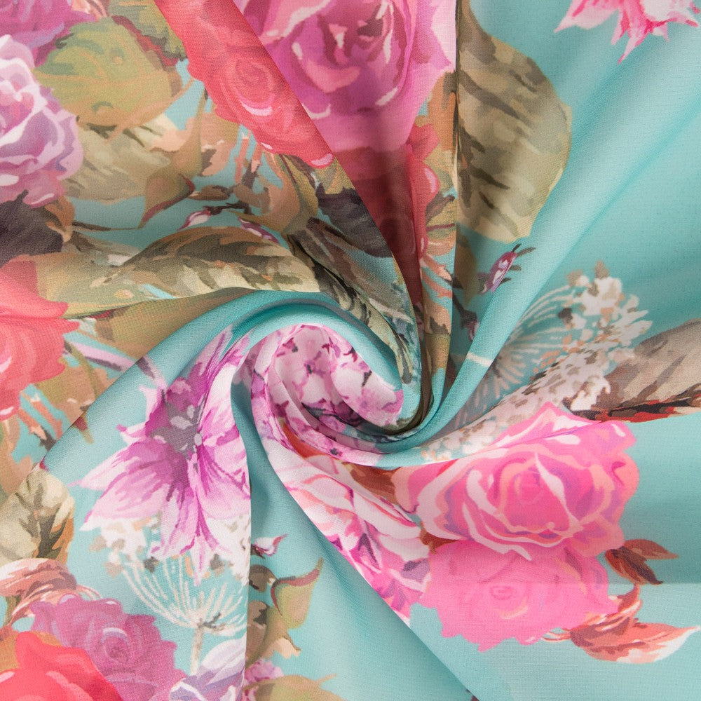 Gasa Bouquet Agua Oscuro - Ribes y Casals