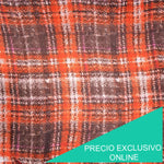 Gasa cuadros tejas - Ribes y Casals