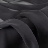 Gasa de Seda Natural Negra - Ribes y Casals