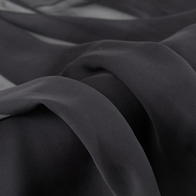 Gasa de Seda Natural Negra - Ribes y Casals