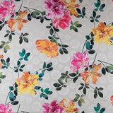 Gasa Devoré Flamenca Cruda - Ribes y Casals