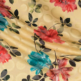 Gasa Devoré Flamenca Dorada - Ribes y Casals