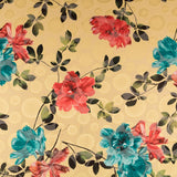 Gasa Devoré Flamenca Dorada - Ribes y Casals