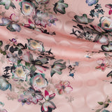 Gasa Devoré Flamenca Rosa - Ribes y Casals