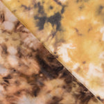Gasa Estampada Tie Dye Ocre - Ribes y Casals